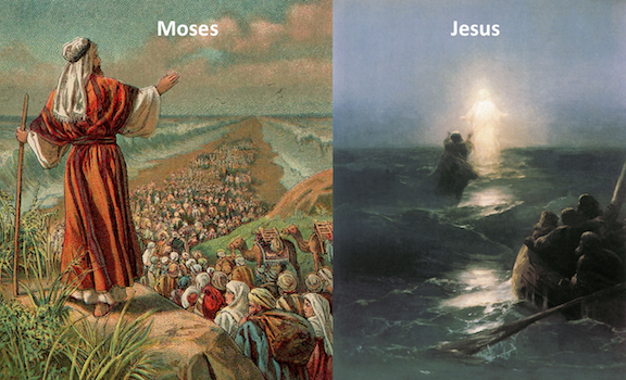 Moses and Jesus